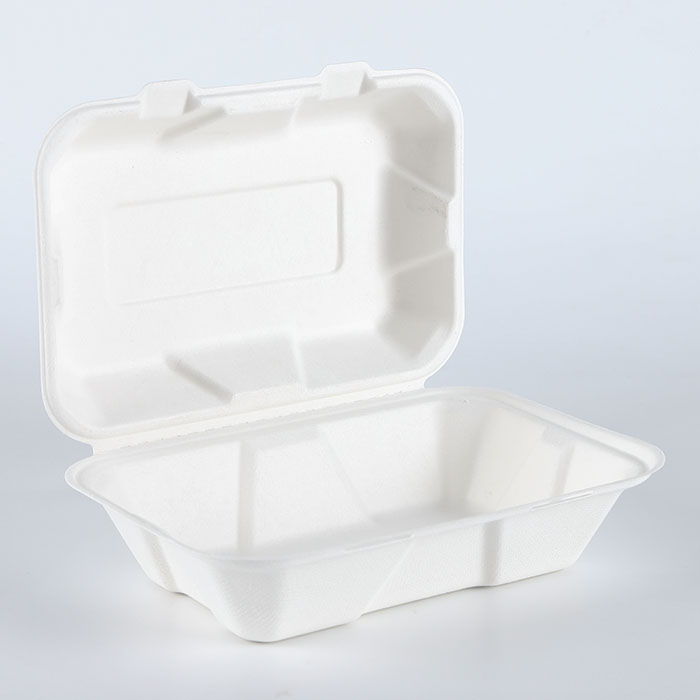 High quality disposable areca plates ecofriendly bio degradable sugarcane square plates for wedding