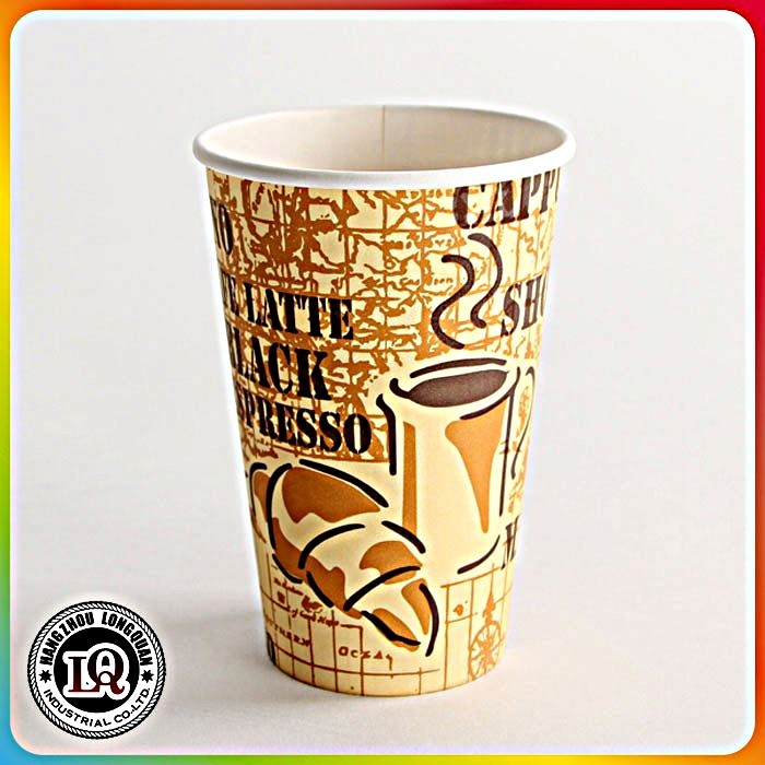2016 low price and high quality 4oz/5oz/6oz/7oz/ 8oz/9oz paper coffee cup from China factory for wholesale