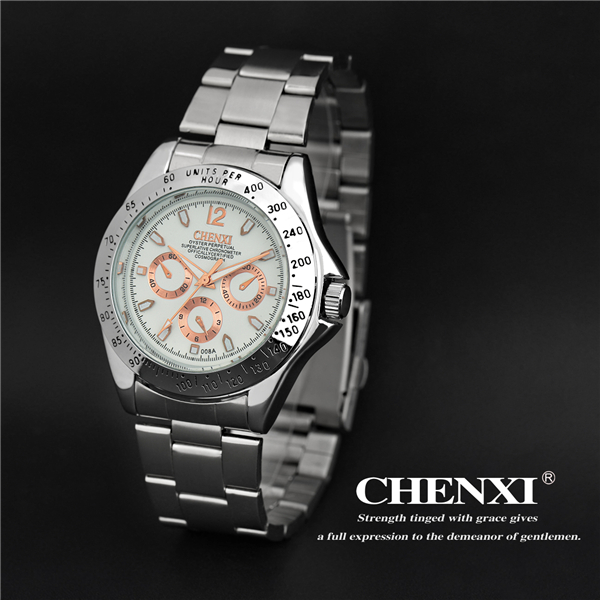 Daily Waterproof 3ATM Wrist Watches Man Stainless Steel Watch for Business Men