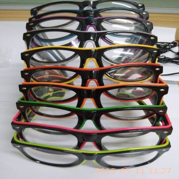 cute el glasses/el wire glasses/glow glasses