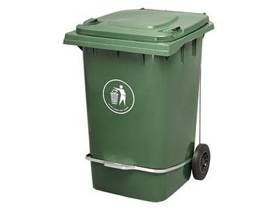 360Liters waste bin with various colors