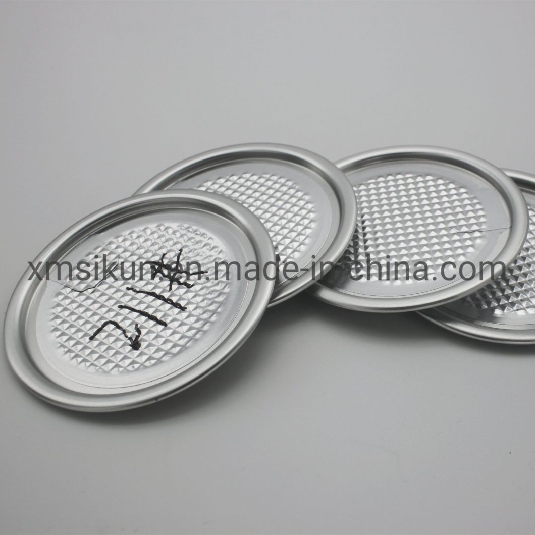 Sell Food Grade 211# Easy Peel End Easy Peel off End Aluminum Foil Lid