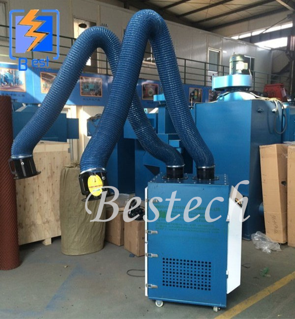 Welding Fume Cartridge Dust Collector with Mobile Suction Arm