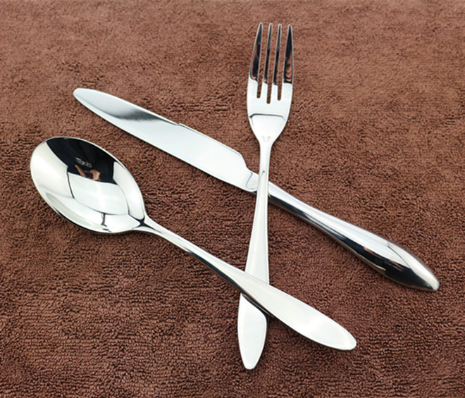 High quality 18/10 Stainless steel flatware/cutlery/spoon/ soup spoon/round spoon