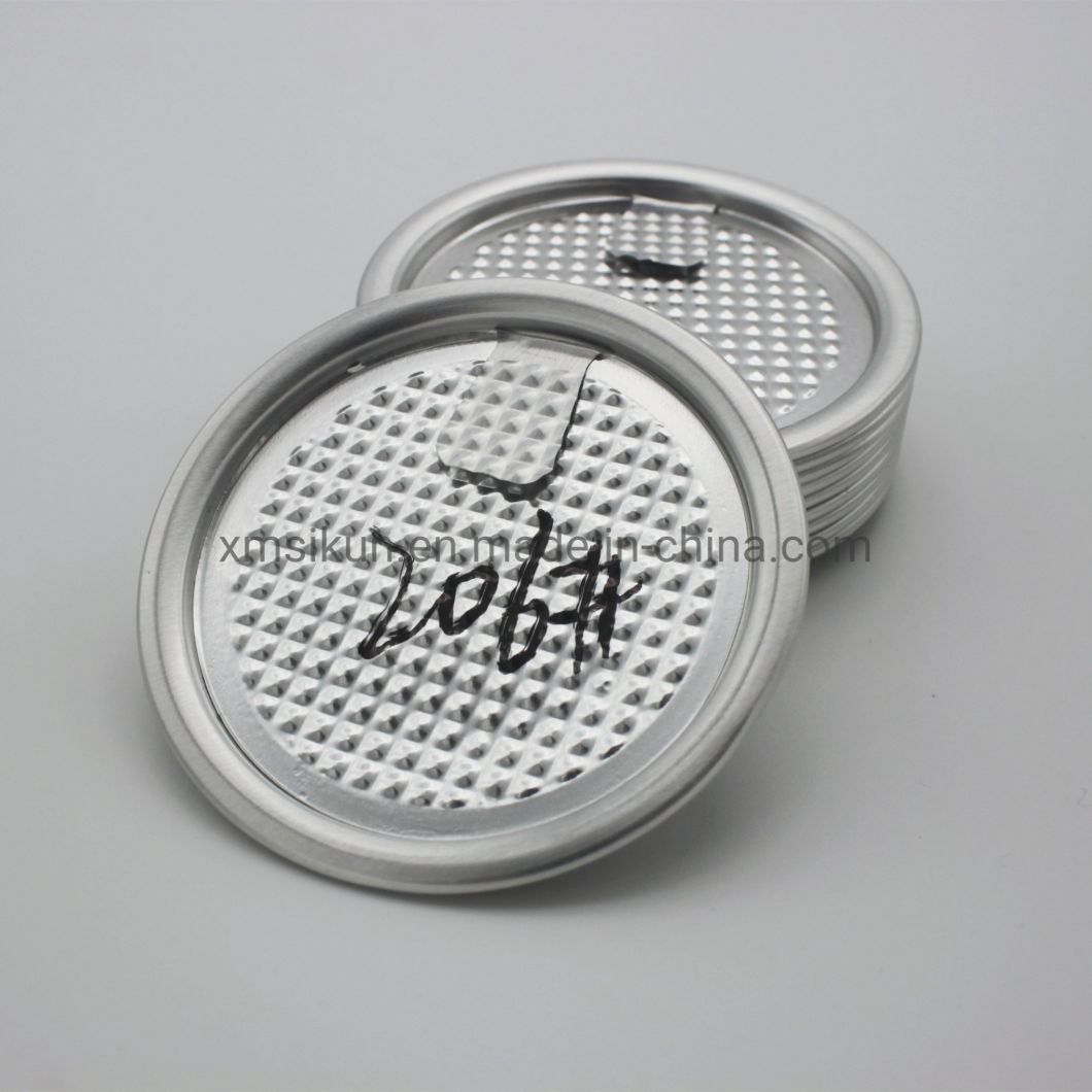 Food Grade 206# Easy Peel off End Aluminum Foil Lid