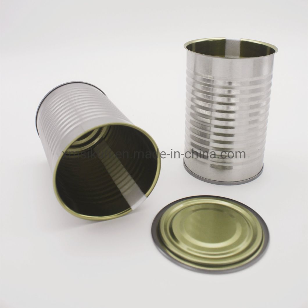 Wholesale Food Grade Empty 6100# Tin Can for Food Packing
