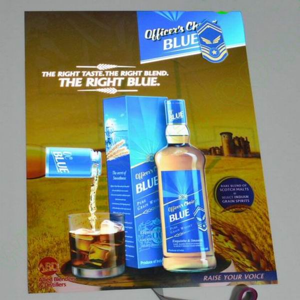new idea custom advertising poster\ el poster\ animated poster display