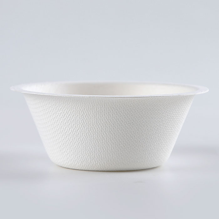 13oz/225ml 100% recyclable disposable sugarcane fiber dinnerware microwavable small snack/dessert bowl