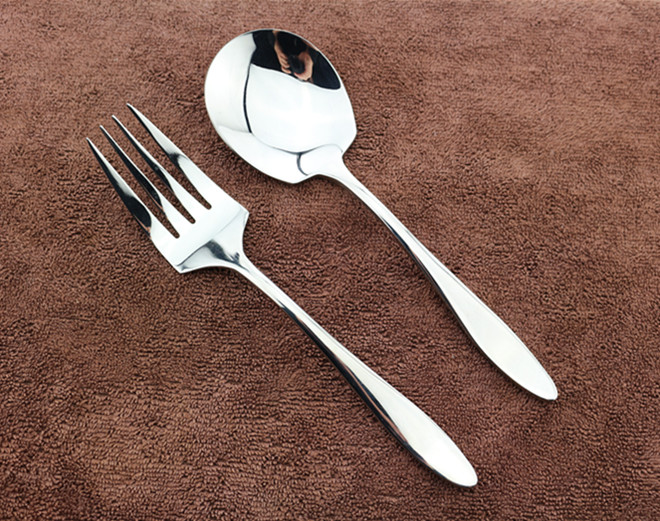 High quality 18/10 Stainless steel flatware/cutlery/spoon/ soup spoon/round spoon