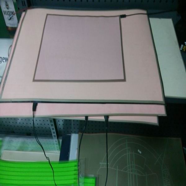 DIY custom lightweight electroluminescent paper el display el panel