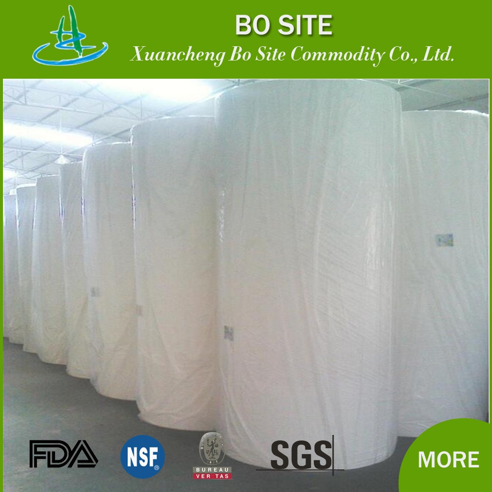 100% wood pulp offset paper;offset paper cup roll