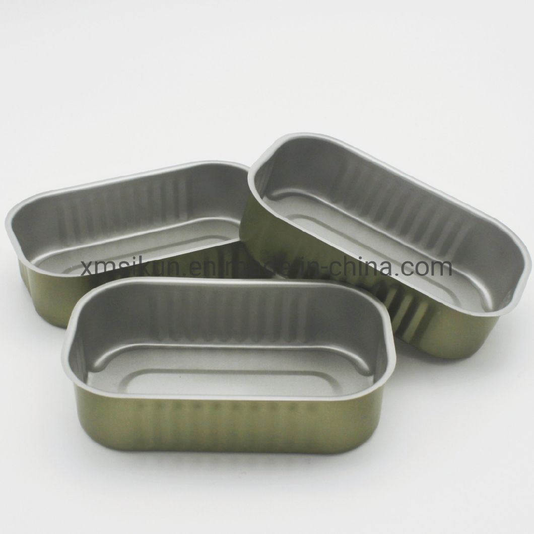 311# Wholesale Sardines Small Square Tin Can