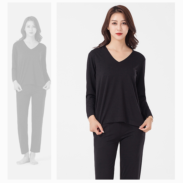 Hot Sales Solid Color Sleepwear , 100 Cotton Women'S Sleepwear Wholesale