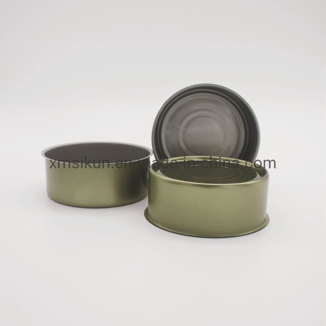 Food Grade Empty Sardine Cans in Hot Selling Food Packaging