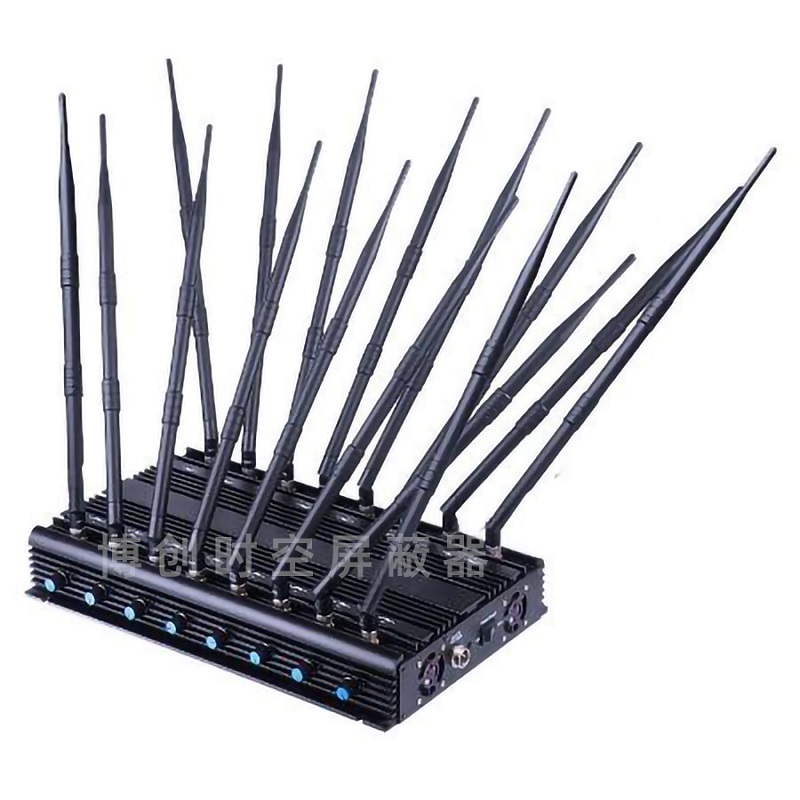 48W high power 16 band high power signal jammer Lojack mobile phone Gps jammer