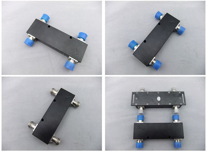 2 in 2 out rf hybrid coupler 3db,800-2500mhz,n-female