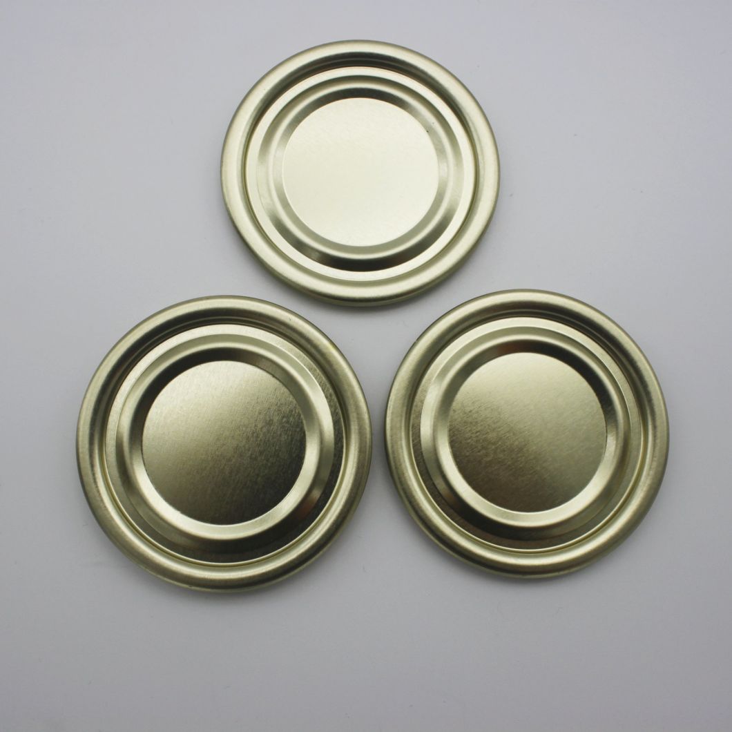 Food Grade 200# Tinplate End Easy Open Lid for Tin Can Wholesale