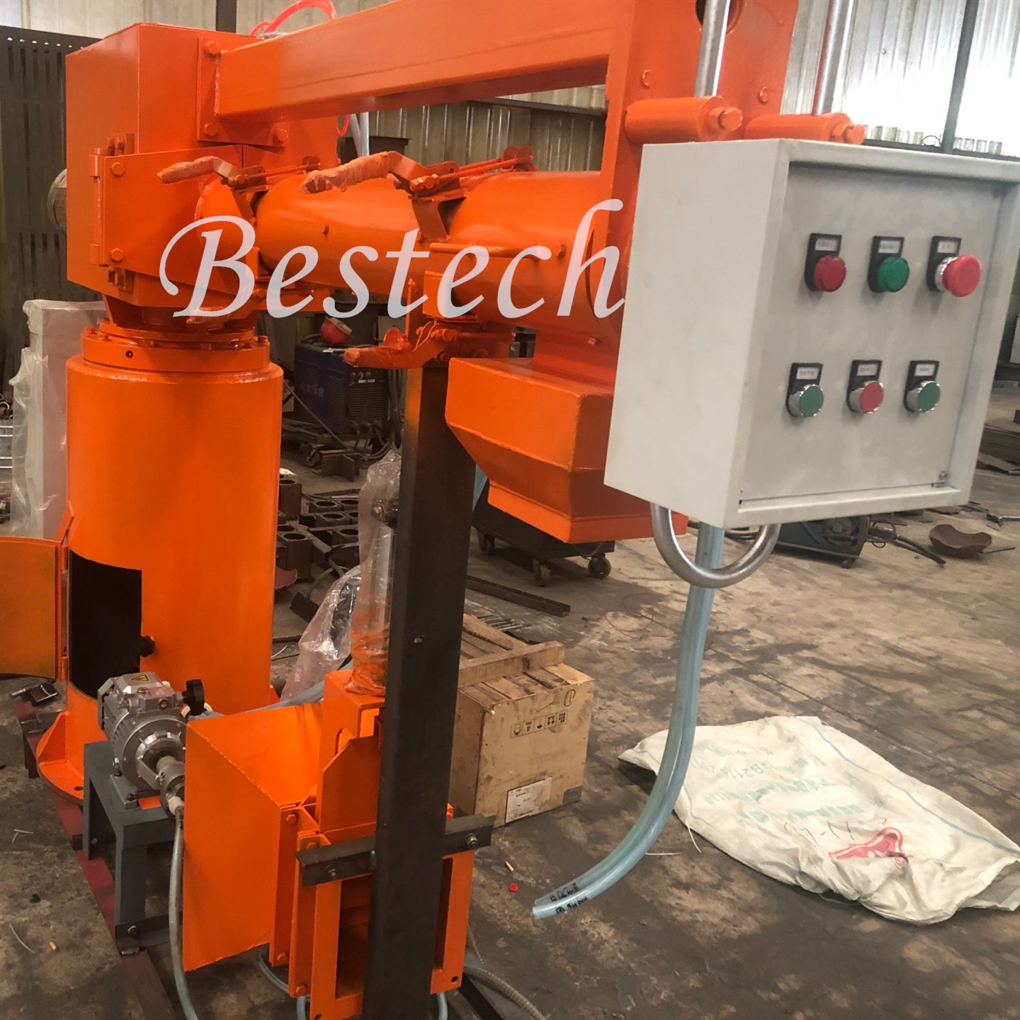 Single Arm Resin sand mixer for foundry industrial