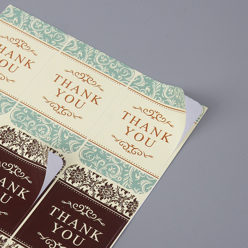 Paper label customized sticker roll logo label and cosmetics private label