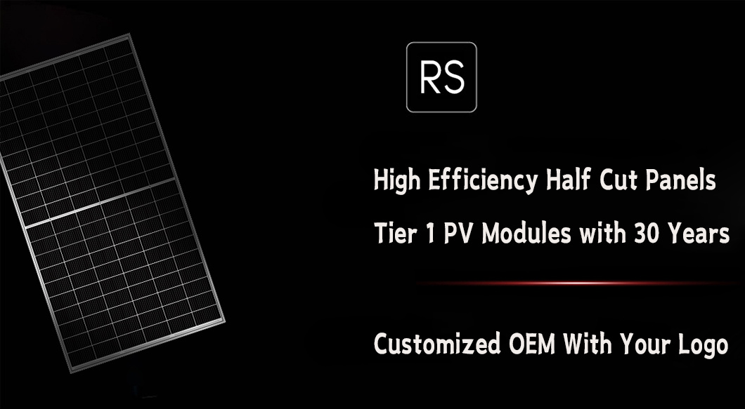 High Efficiency Single Crystal Solar Panels 430W - 540W