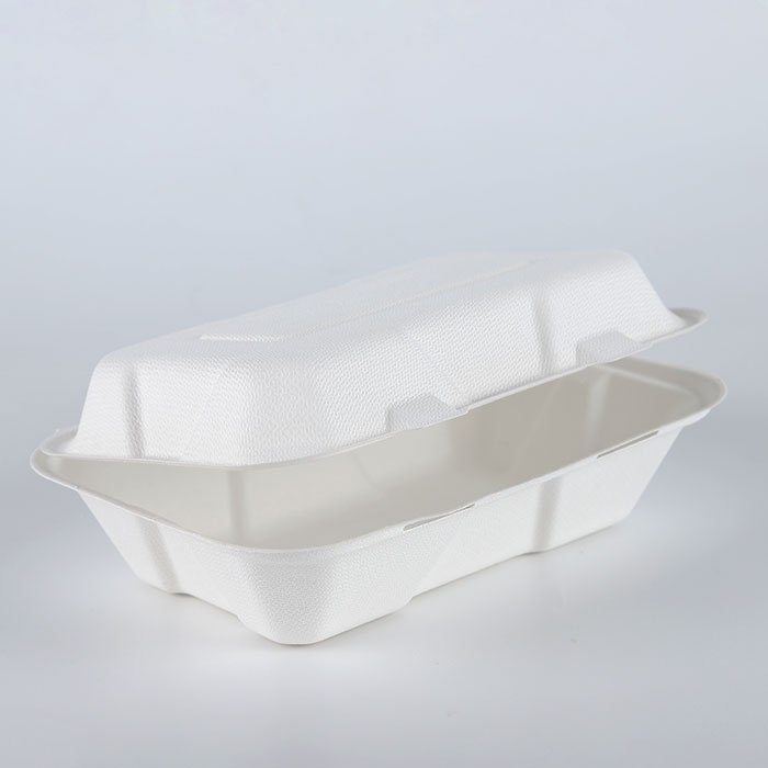 High quality disposable areca plates ecofriendly bio degradable sugarcane square plates for wedding